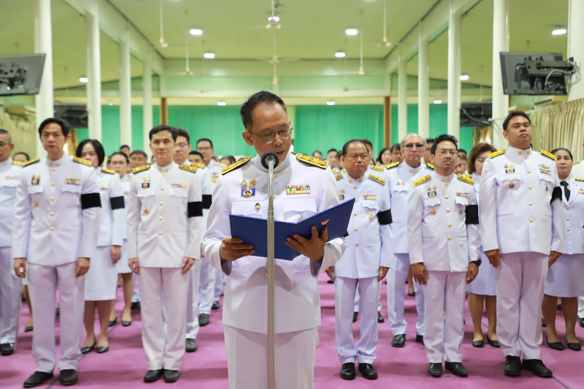 title - ส.ป.ก.อ่างทองร่วมงานรัฐพิธีเนื่องใน 